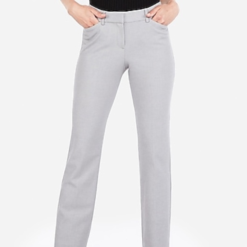 NWOT Express Publicist pants light gray